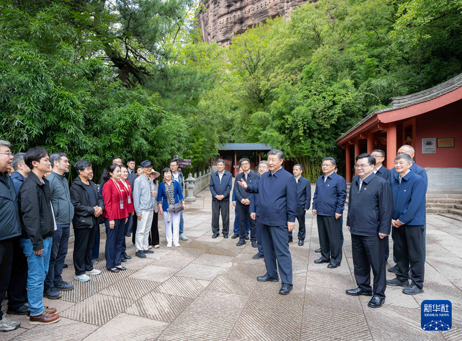 習(xí)近平在甘肅考察時(shí)強(qiáng)調(diào) 深化改革勇于創(chuàng)新苦干實(shí)干富民興隴 奮力譜寫(xiě)中國(guó)式現(xiàn)代化甘肅篇章