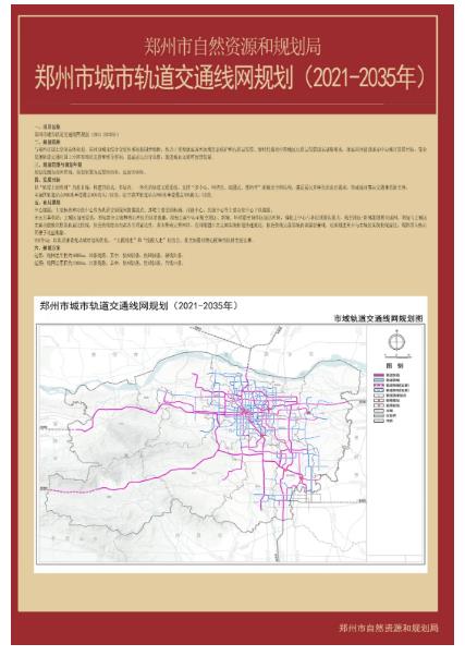 最新！鄭州城市軌道交通線網(wǎng)規(guī)劃公示