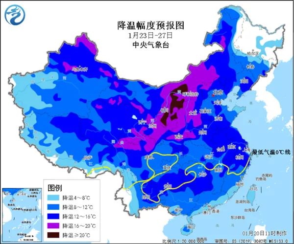 節(jié)前大寒潮將至！雨雪降溫來襲，春運返鄉(xiāng)需警惕