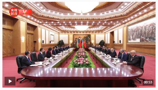 獨家視頻丨習(xí)近平：我愿同總統(tǒng)先生一道努力 開啟中阿全方位合作新篇章