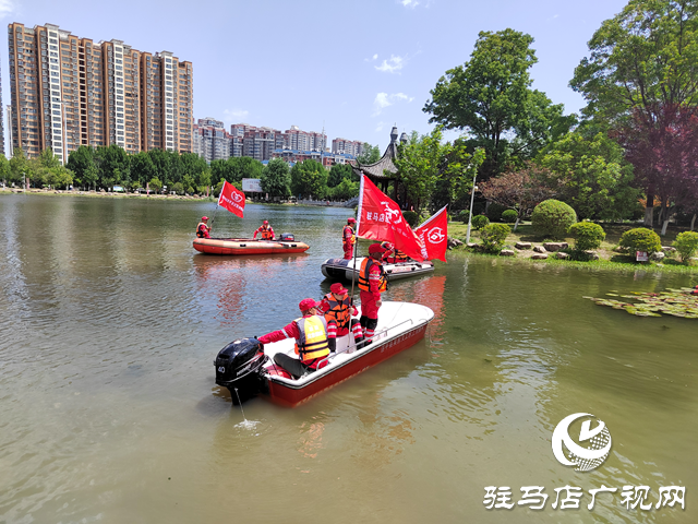 駐馬店開(kāi)展2025年防汛救災(zāi)應(yīng)急救援演練